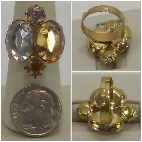 Multi Colored Stone Ring - Picture 5 of 8